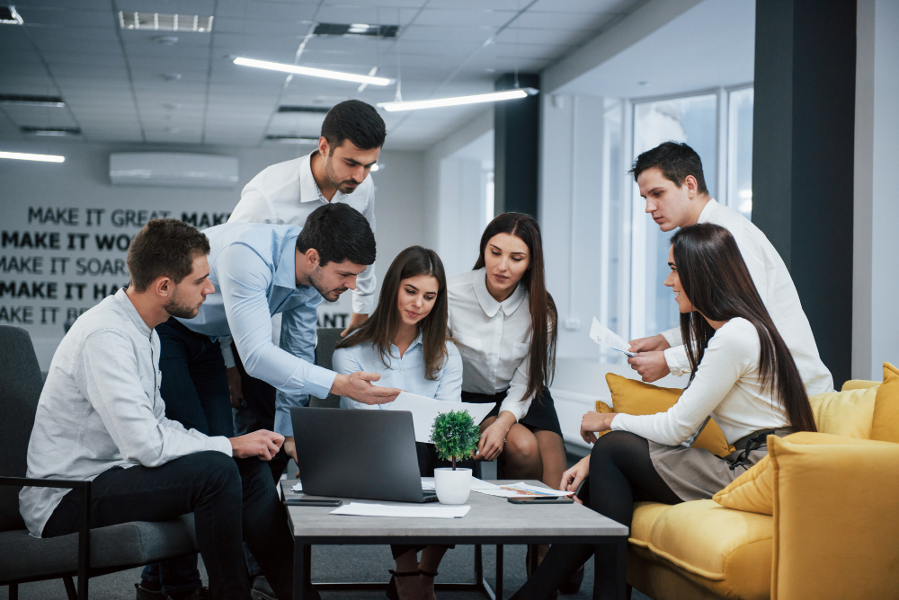 Modern corporate office