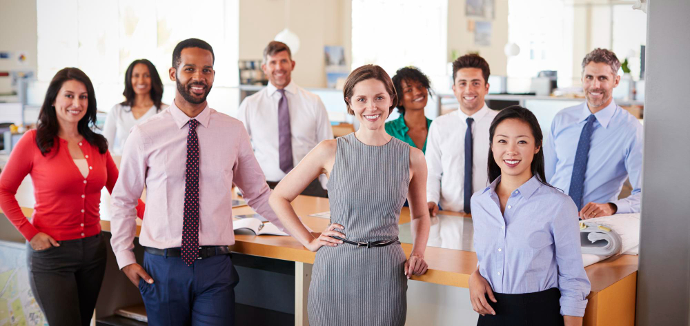 Positive corporate workplace culture and team events