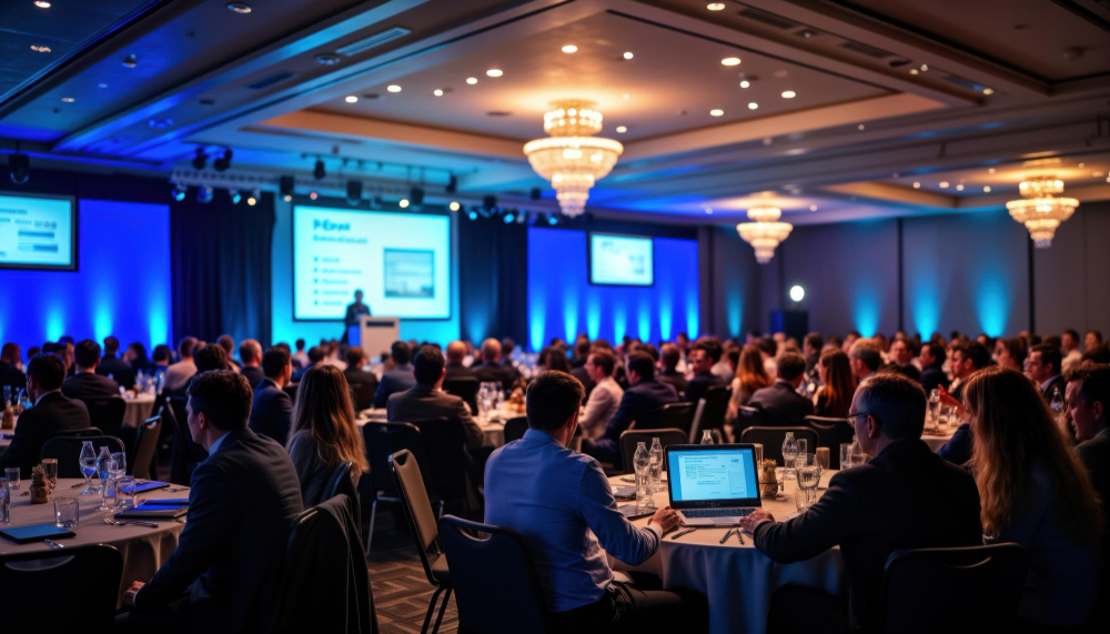 Large scale corporate event and conference